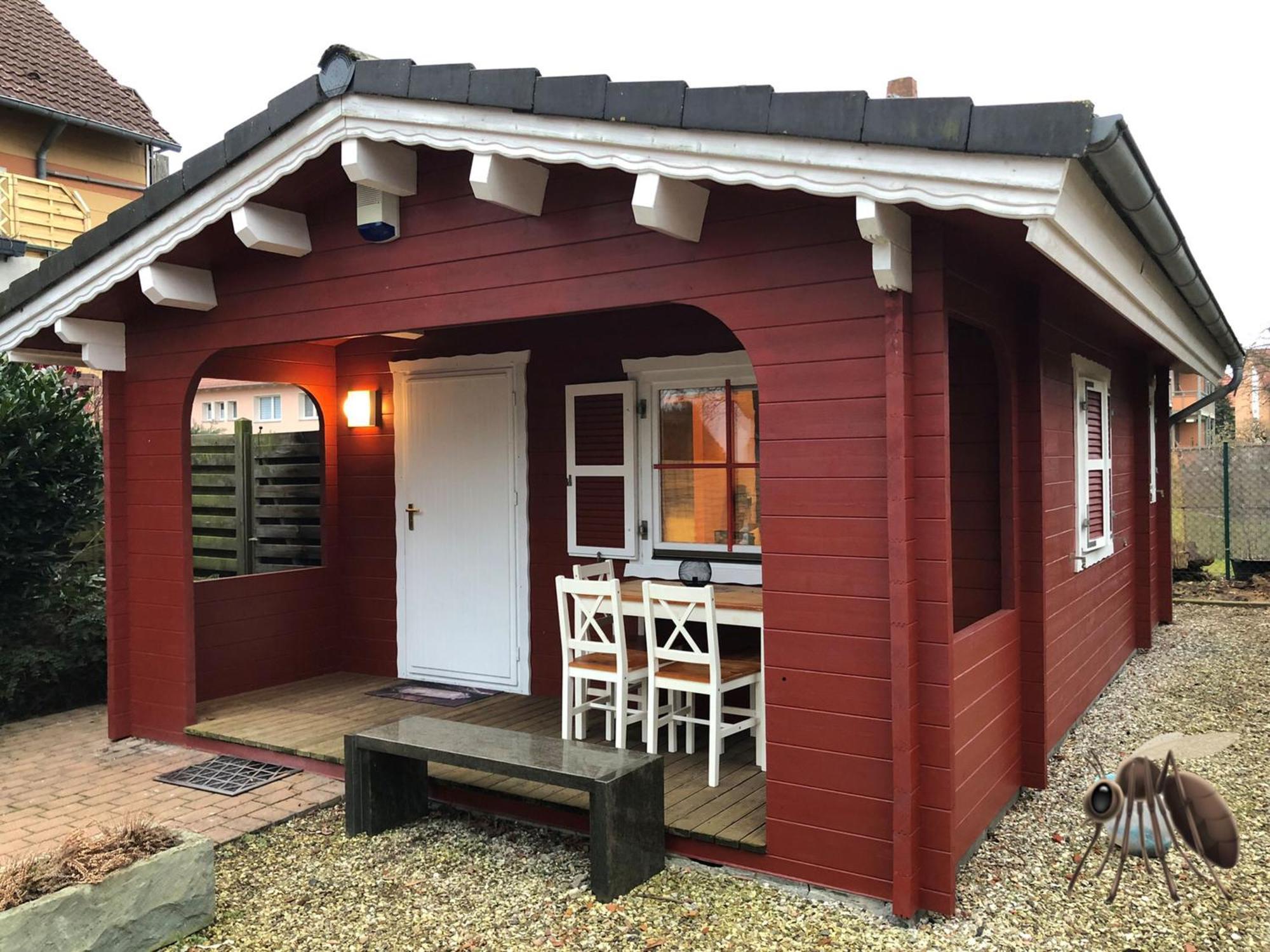 Neu! Ferienhuette Tiny House Villa Schoningen Екстериор снимка